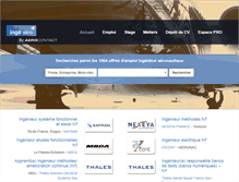 Tablet Screenshot of ingenieur-aeronautique.com